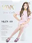 White tights "Viva Skin 40 Den"