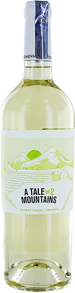 White wine "A tale of 2mountains" 0.75l