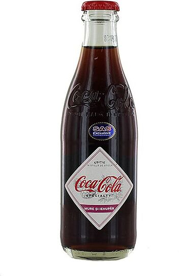 Զովացուցիչ գազավորված ըմպելիք «Coca Cola Specialty» 250մլ Մոշի և գիհ