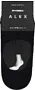 Black socks "Alex Invisible"