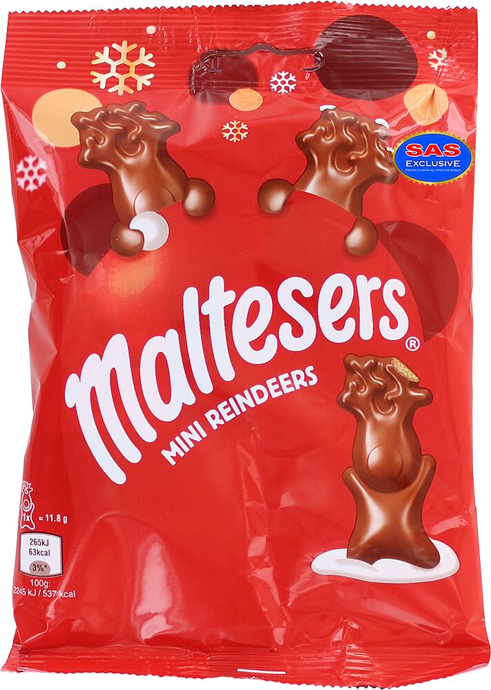 Chocolate candies "Maltesers Mini Reindeers" 59g
