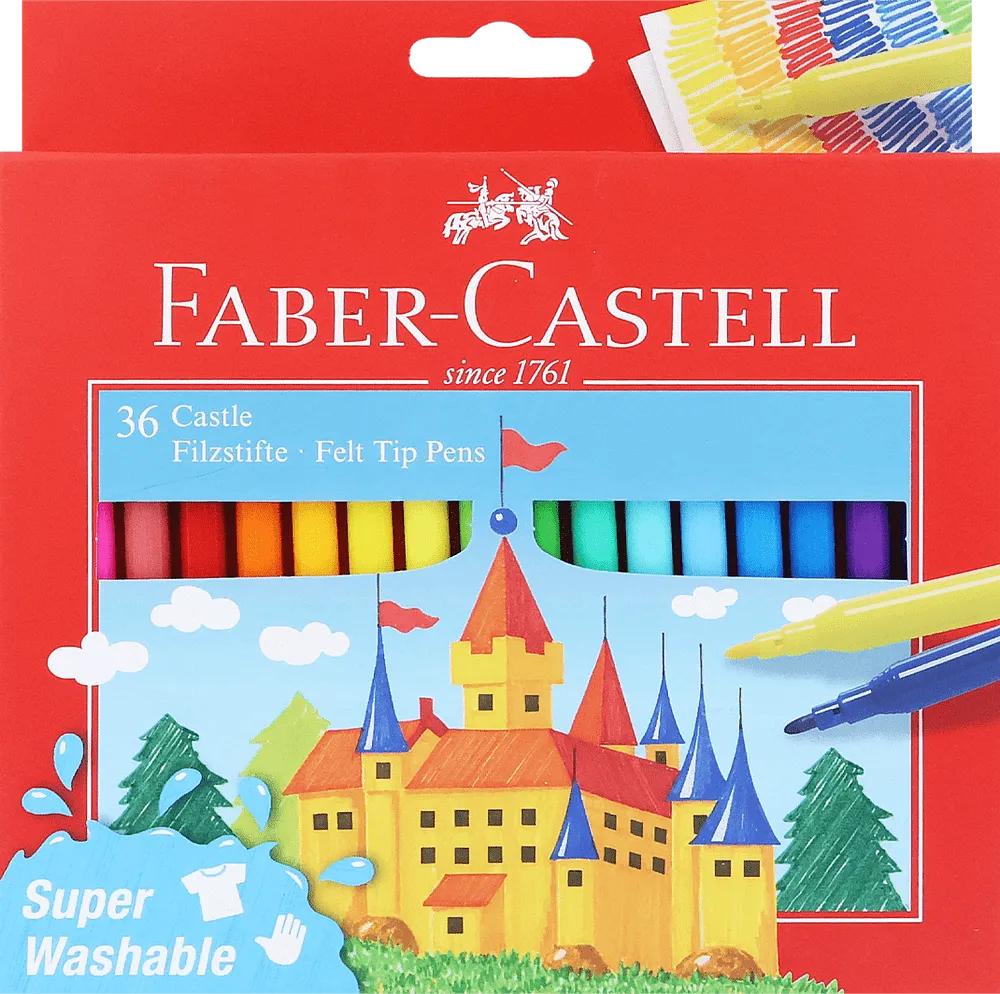 Ֆլոմաստերներ գունավոր «Faber-Castel» 36 հատ
