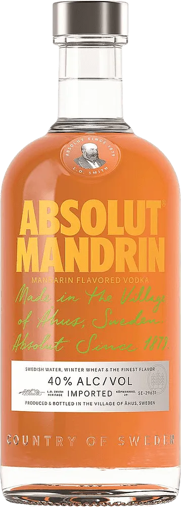 Tangerine vodka "Absolut Mandrin"   0.7l   