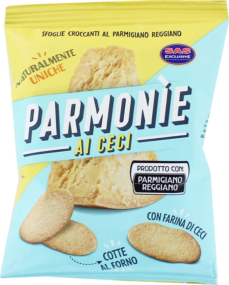 Cheese chips "Parmonie Al Ceci" 23g