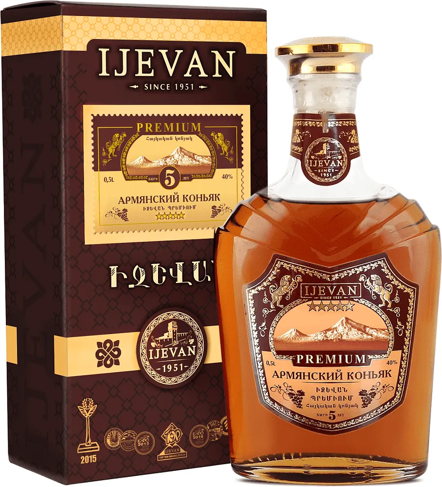 Cognac "Ijevan Premium" 0.5l