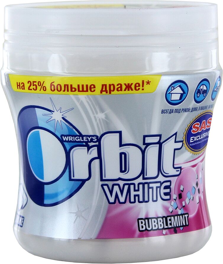 Chewing gum "Orbit" 68g Bubblemint