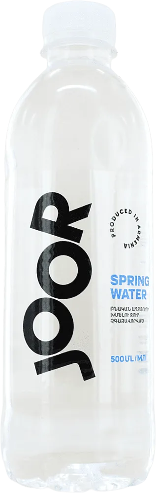 Spring water "Joor" 0.5l
