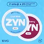 Nicotine mint & cherry flavored pouches "Zyn Cool Mint Black Cherry Mini" 2 pcs
