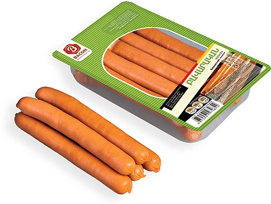 Bavarian sausages with spices 