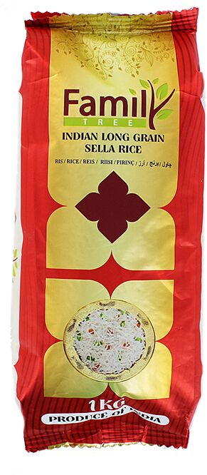 Long-grain rice "Family" 1kg