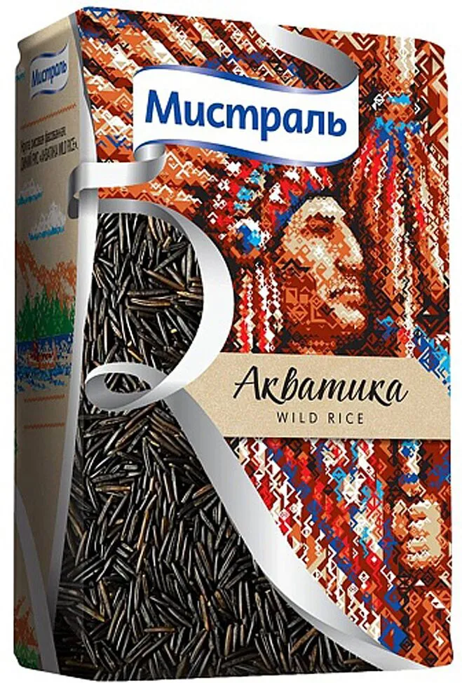 Рис черный "Мистраль Акватика" 500г  