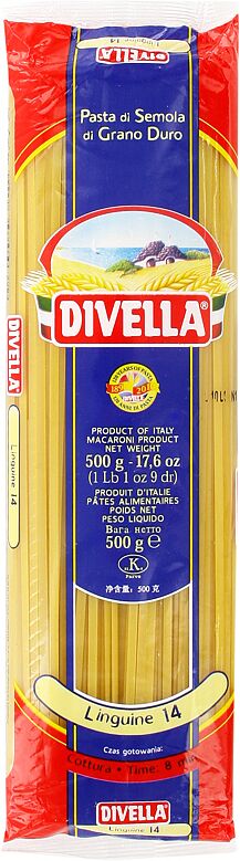 Սպագետտի «Divella Linguine №14» 500գ