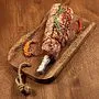 Seasoned lamb meat shoulder