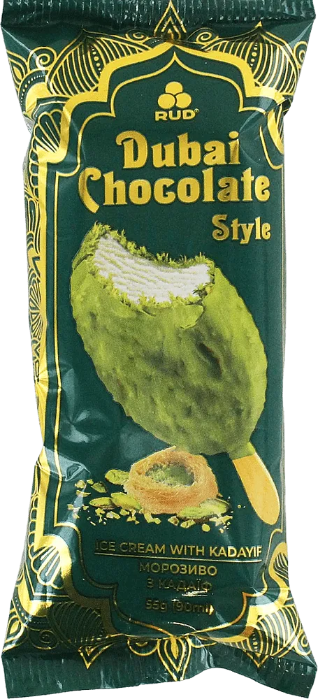 Ice cream with kadayif "Rud Dubai Chocolate Style" 55g