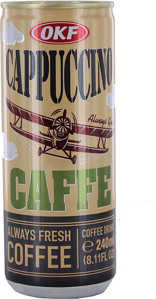 Սուրճ սառը «OKF Cappuccino» 240մլ 