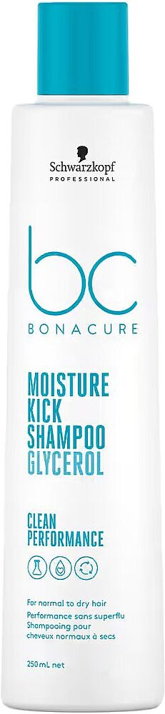 Shampoo "Schwarzkopf BC Moisture Kick" 250ml
