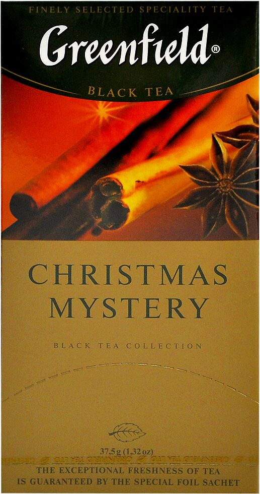 Թեյ սև «Greenfield Christmas Mystery» 37.5գ