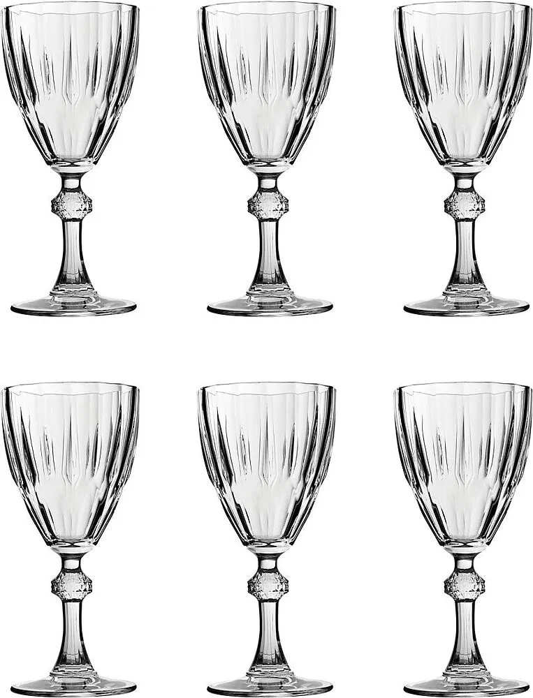 Glass "Pasabahce Diamond" 6 pcs
