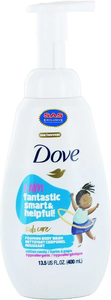 Shower foam "Dove Kids Care" 400ml
