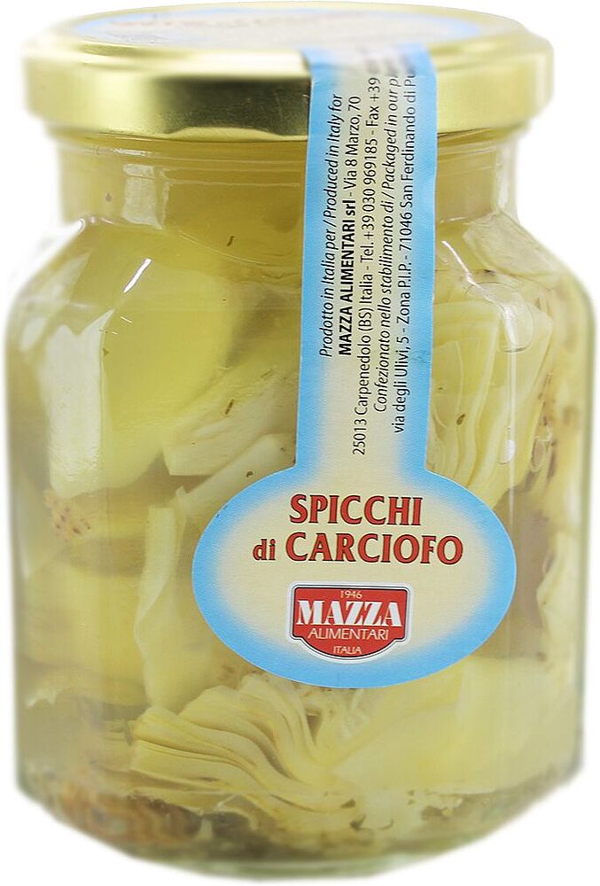 Artichoke in oil "Mazza" 314ml