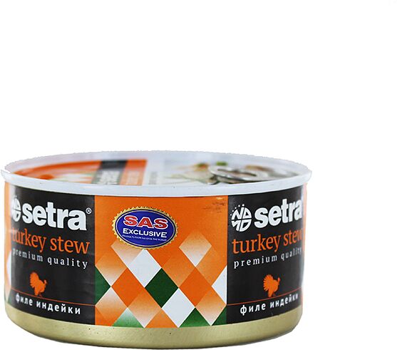 Turkey fillet "Setra" in its own juice 325g