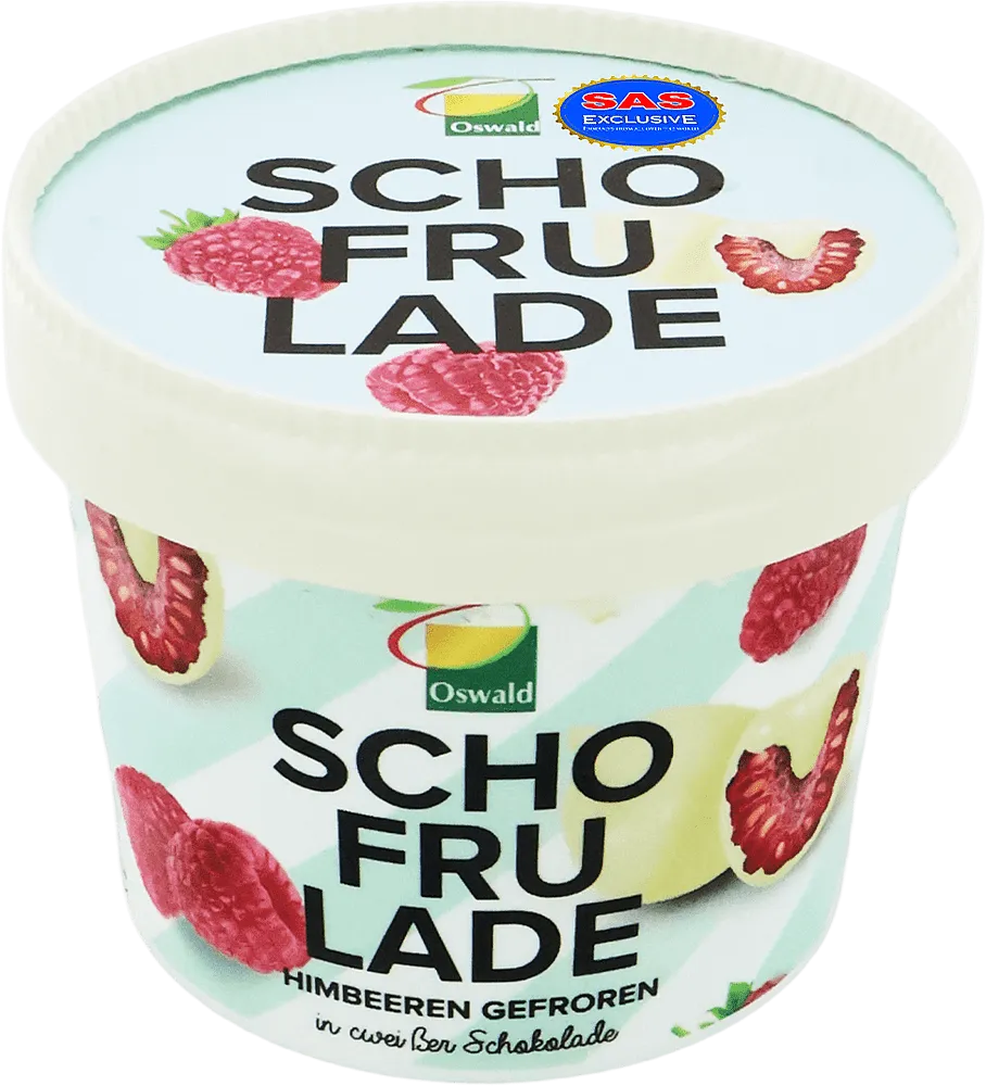 Ազնվամորի սպիտակ շոկոլադով «Oswald Schofrulade» 130գ