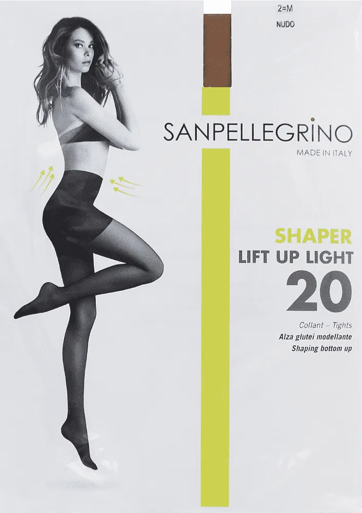 Beige tights "Sanpellegrino Shaper Lift Up Light Nude 20 Den N2"

