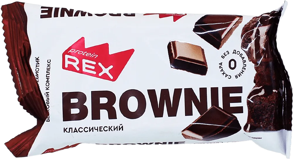 Protein cookie with brownie flavor "Rex" 50g
