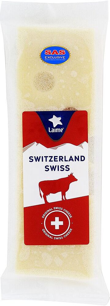 Сыр твердый "Laime Swiss" 150г
