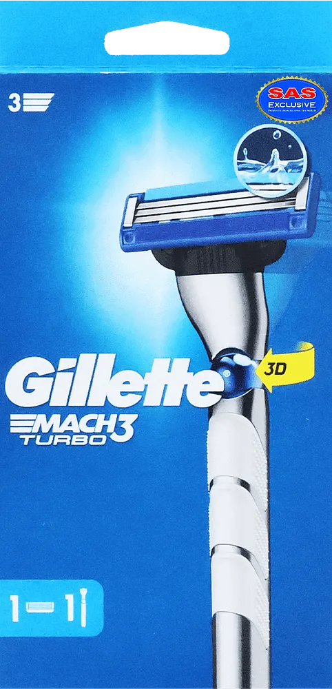 Shaving system "Gillette Mach3 Turbo" 