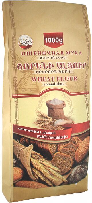 Wheat flour "Eco Corn" 1kg