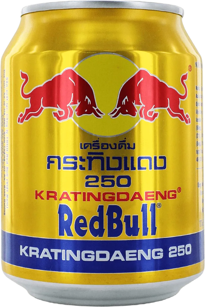 Energy carbonated drink "Red Bull Kratingdaeng" 250ml
