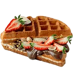Crêpe and belgian waffle