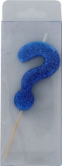 Birthday candle "Question mark"