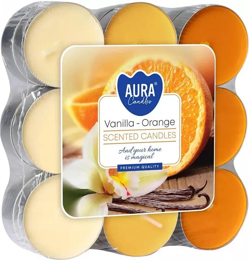 Aromatic candle "Aura" 18 pcs

