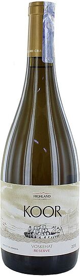 Գինի սպիտակ «Կուր Ոսկեհատ Ռեզերվ» 0.75լ