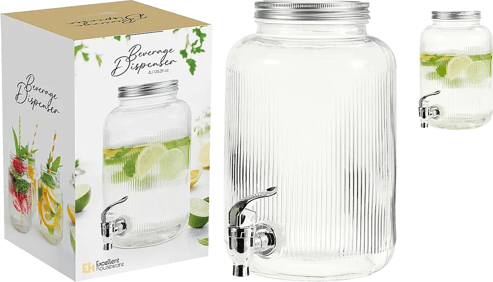 Beverage dispenser 4l