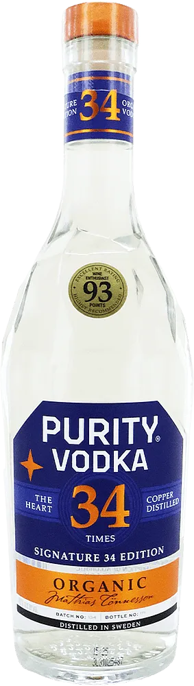 Vodka "Purity Signature 34 Organic" 0.75l
