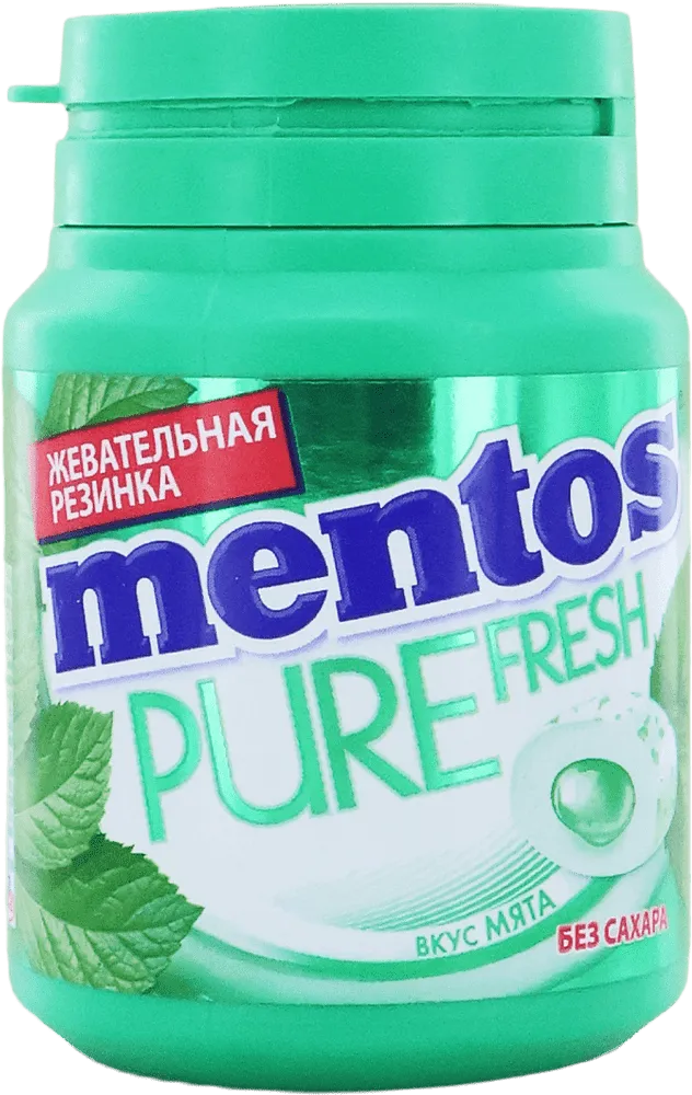 Մաստակ անանուխի «Mentos Pure White» 54գ 
