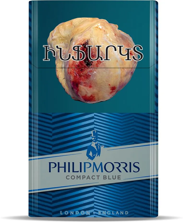 Cigarettes "Philip Morris Compact Blue"  