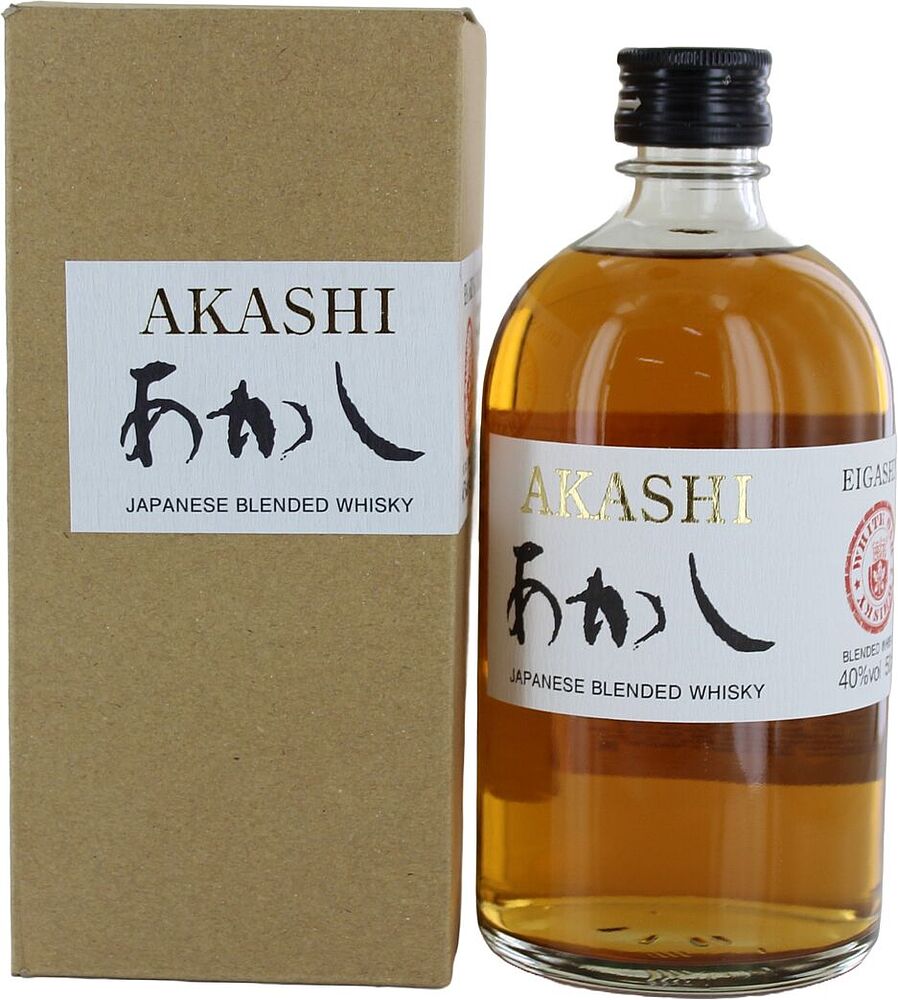 Виски "Akashi White Oak" 0.5л