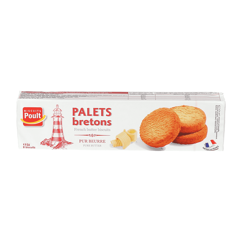 Печенье сдобное "Poult Palets Bretons" 150г
