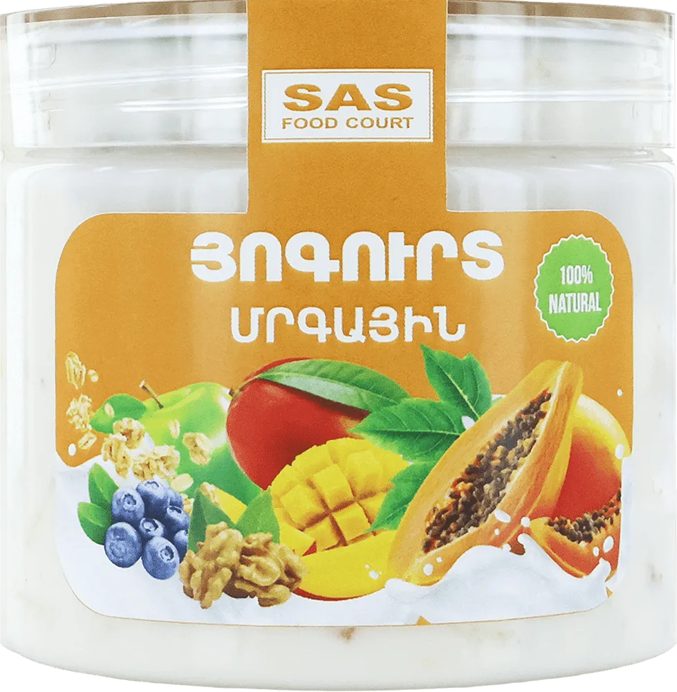 Յոգուրտ մրգային «SAS Food Court» 200գ
