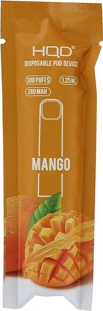 Electric pods with mango flavor "HQD" 300 puffs 