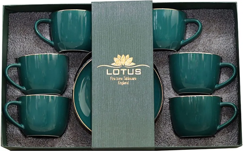 Glass "Lotus" 6 pcs
