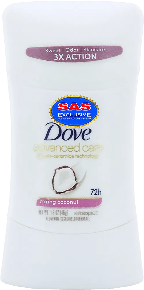 Հակաքրտինքային միջոց-սթիք «Dove Advanced Care Caring Coconut» 45գ
