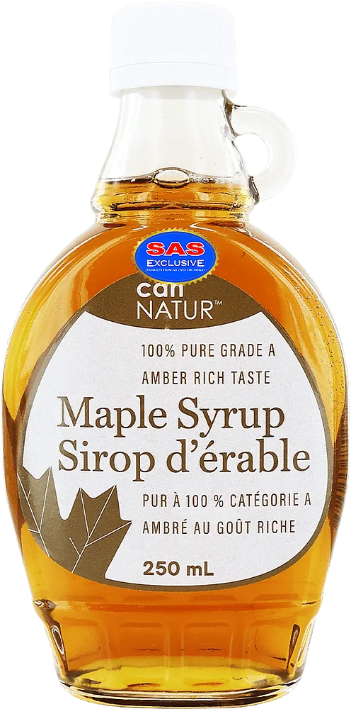 Օշարակ թխկու «Can Natur Maple Syrup» 250մլ
