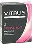 Condoms "Vitalis Sensation" 3pcs