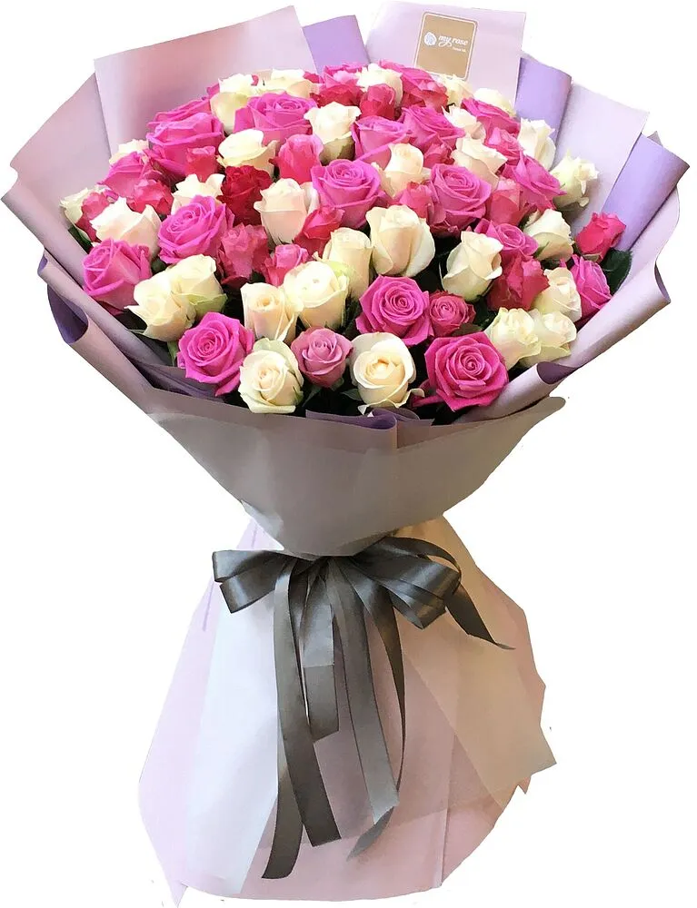 Ծաղկեփունջ «My Rose Novella» 101 հատ