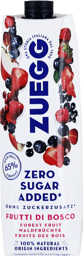 Forest fruit drink "Zuegg Zero" 1000ml
